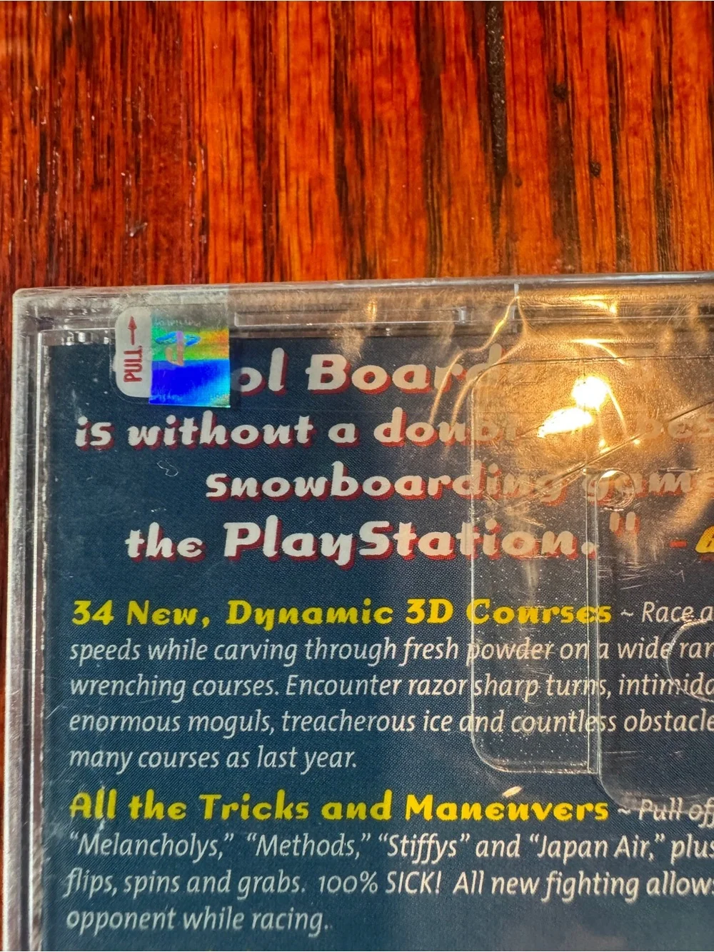 PlayStation 1 video game 'Cool Boarders 3' by 989 Studios SEALED
